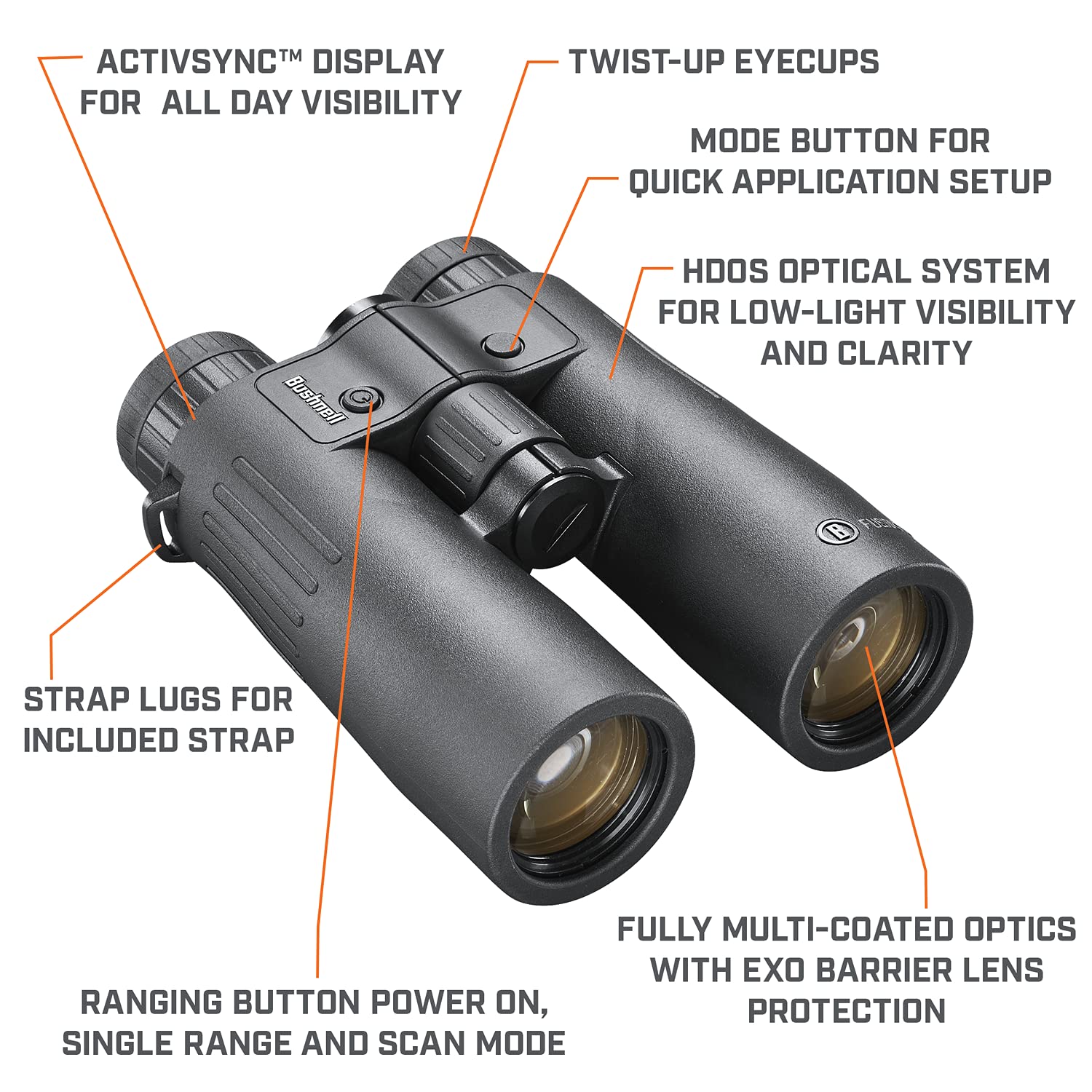 Amazon.co.jp: Bushnell Fusion X 10x42mm レンジファインダー双眼鏡